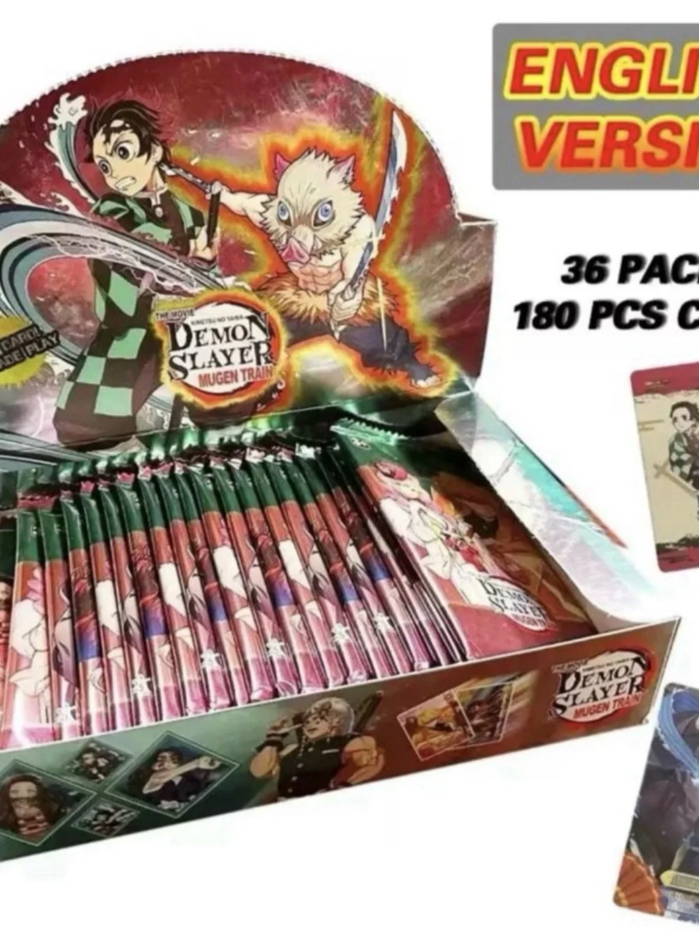 Demon Slayer Booster Box Mugen Train The Movie (36 Packs)